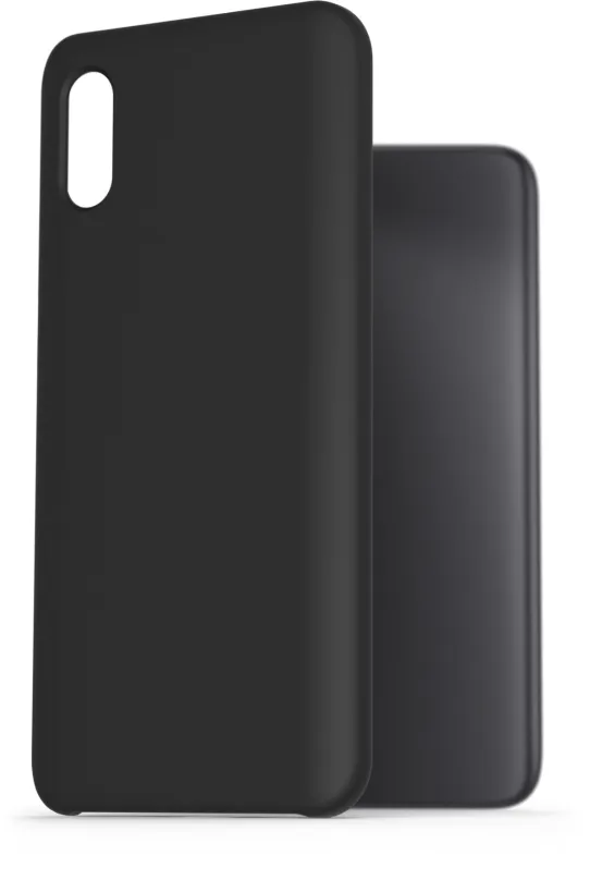 Kryt na mobil AlzaGuard Premium Liquid Silicone Case pre Xiaomi Redmi 9A čierne