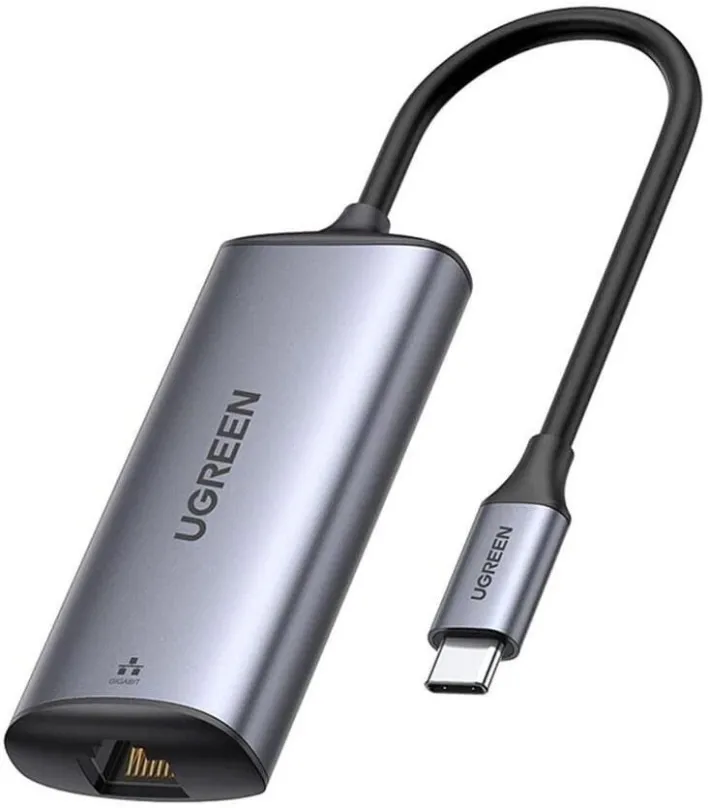 Sieťová karta UGREEN USB-C to RJ45 2.5G Ethernet adaptér (Space Gray)