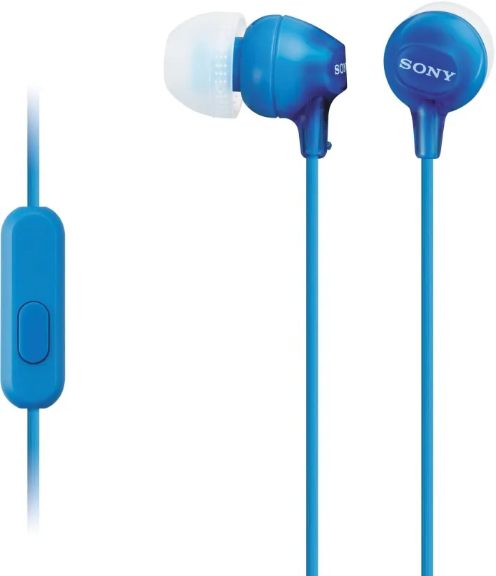 Slúchadlá Sony MDR-EX15AP modrá