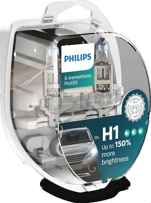 Autožiarovka PHILIPS H1 X-tremeVision Pro150 2 ks