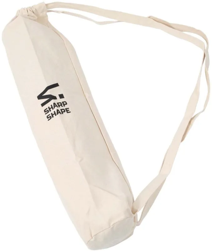 Taška Sharp Shape Canvas Yoga bag beige, dámska, na nosenie cez rameno