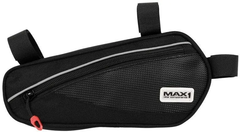 Taška na bicykel MAX1 Frame - taška na rám, čierna