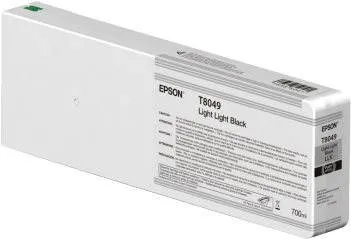 Toner Epson T804900 svetlá šedá