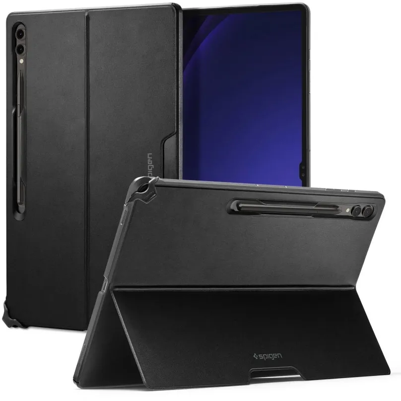 Púzdro na tablet Spigen Thin Fit Pro Black Samsung Galaxy Tab S9 Ultra/Tab S8 Ultra