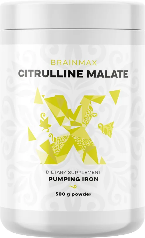 Aminokyseliny BrainMax Citrulline Malate, Citrulín Malát, 500 g