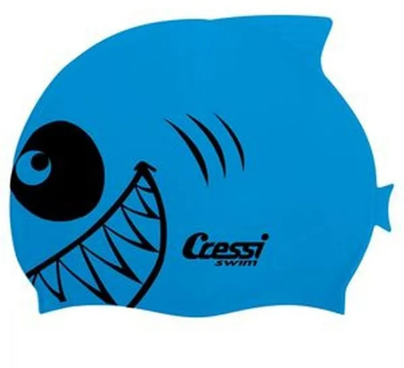 Plavecká čiapka Cressi Kid swimm cap, modrá