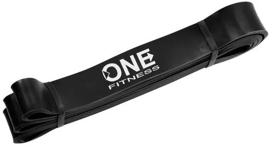 Guma na cvičenie One fitness PBF-PRO odporová guma 2080 x 32 x 4,5 mm, čierna