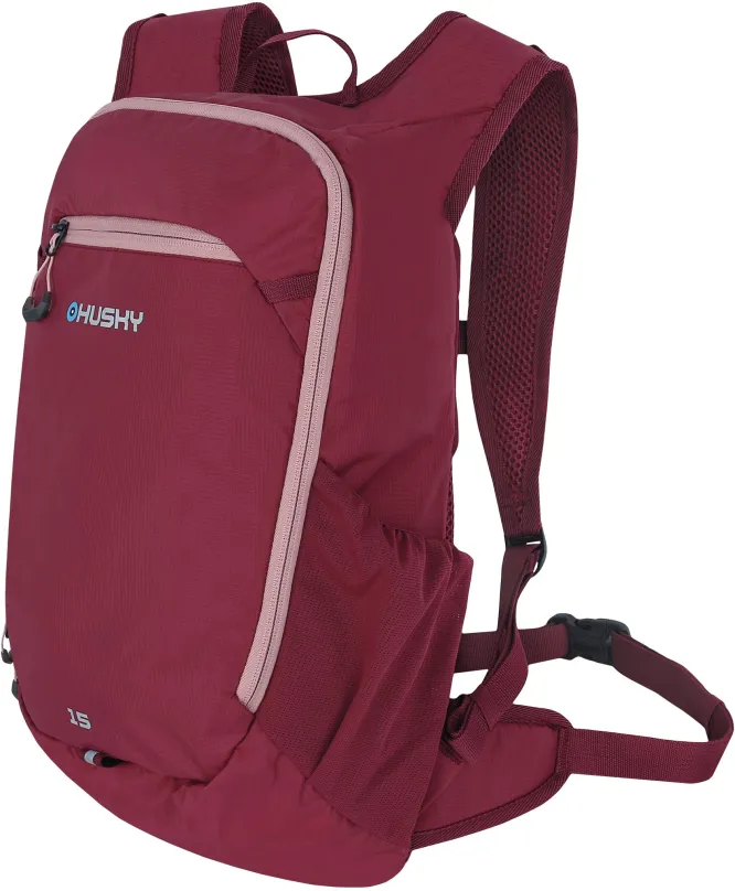 Cyklistický batoh Husky Peten 15 l faded bordo