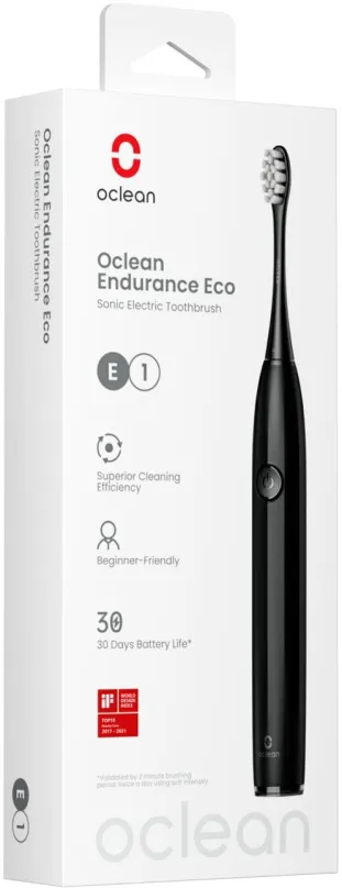 Elektrická zubná kefka Oclean Endurance Eco Black