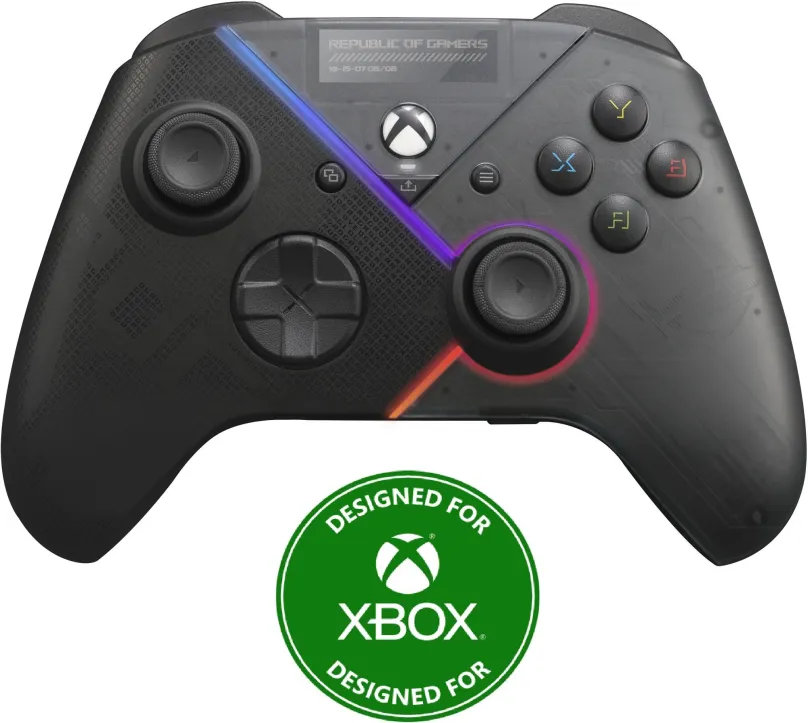 Gamepad ASUS ROG Raikiri, pre Xbox Series X|S, kompatibilný so systémom Windows 10, káblo