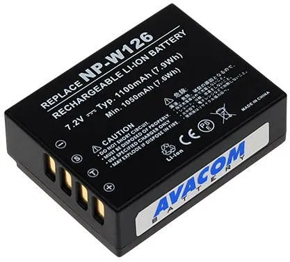 Batéria pre fotoaparát Avacom za Fujifilm NP-W126 Li-ion 7.2V 1100mAh 7.9Wh