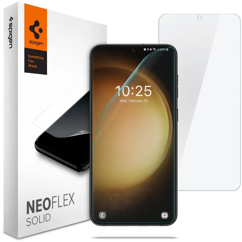 Ochranná fólia Spigen Film Neo Flex Solid 2 Pack Samsung Galaxy S23