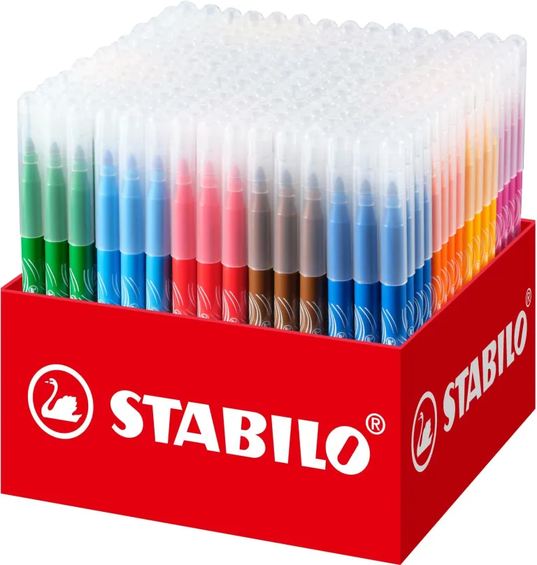 Fixy STABILO power - 240 ks balenie - 20 rôznych farieb