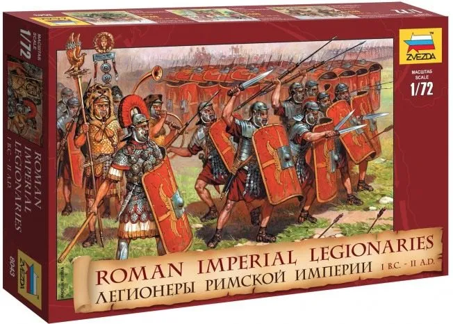 Plastikový model Wargames (AoB) figúrky 8043 - Roman Imperial Infantry I BC - II AD
