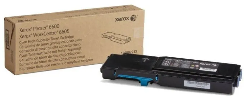 Toner Xerox 106R02233 azúrový