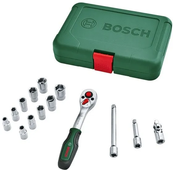 Gola sada Bosch 14dielna sada nástrčných hlavíc 1/4, 1.600.A02.BY0