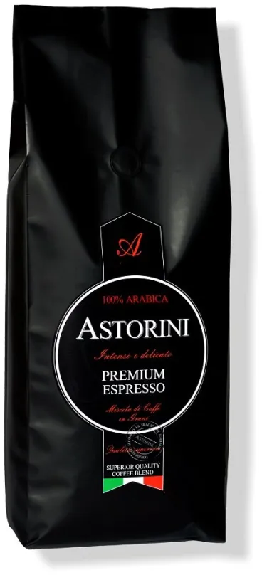 Káva Astorini PREMIUM 100% arabika, zrnková káva, 1000g, zrnková, 100% arabica, pôvod J