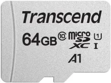Pamäťová karta Transcend microSDXC 64GB SDC300S + SD adaptér