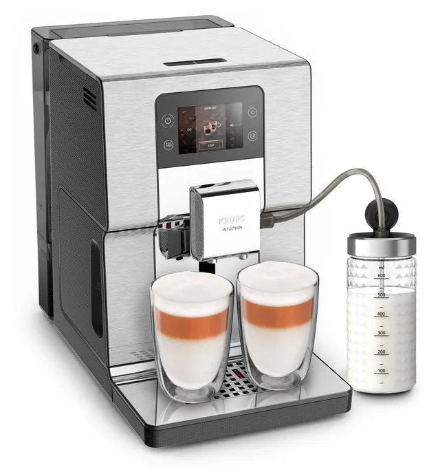 Automatický kávovar KRUPS EA877D10 Intuition Experience+ s nádobou na mlieko