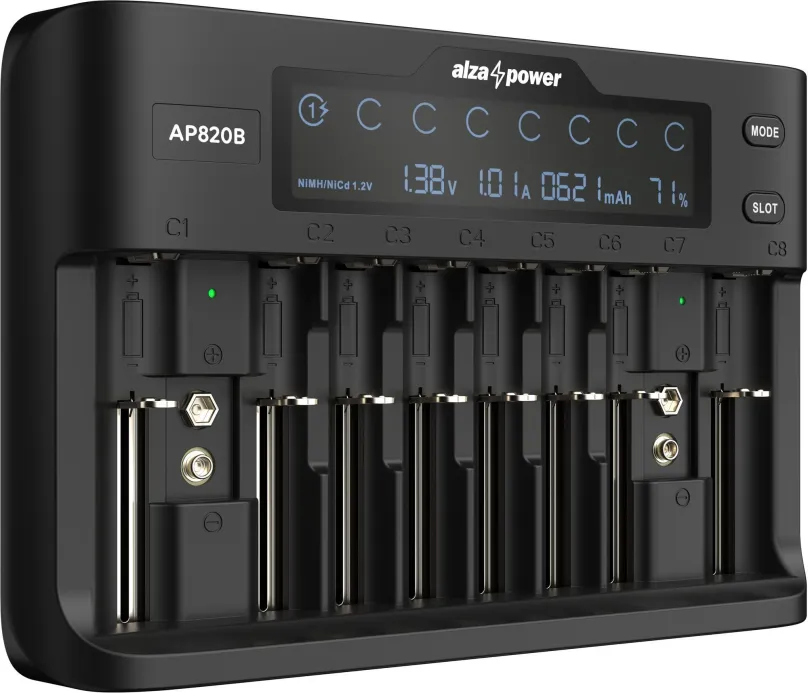 Nabíjačka batérií AlzaPower Battery Charger AP820B