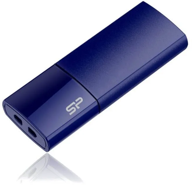 Flash disk Silicon Power Ultima U05 Blue, USB 2.0, USB-A, kapacita 16 GB, 256-bitové h