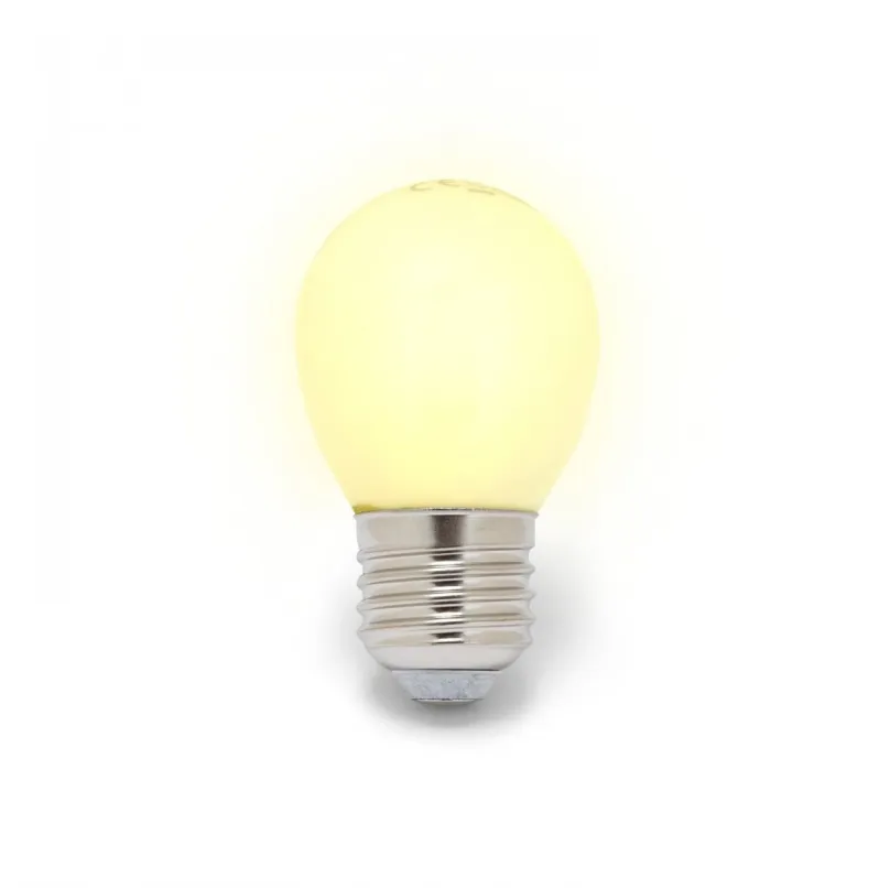 LED žiarovka VELAMP OPAL FILAMENT žiarovka 4W, E27, 3000K