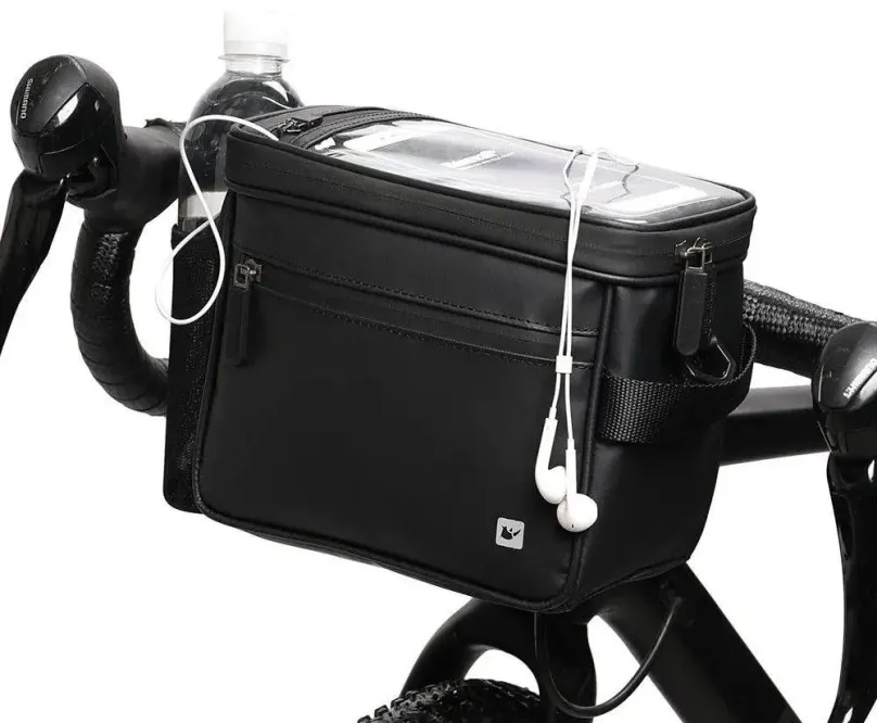 Taška na bicykel Rhinowalk Bike taška na riadidlá Cooler 4L RW-RK18996GM čierna