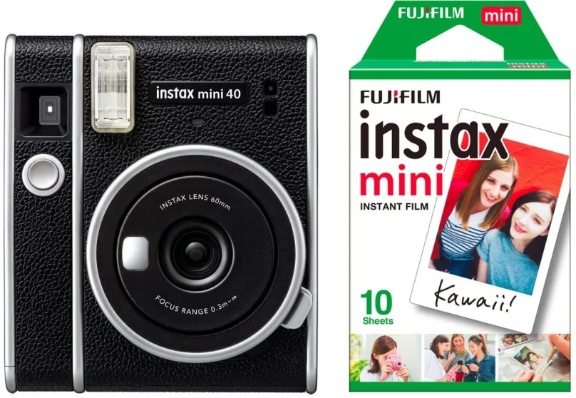 Instantný fotoaparát Fujifilm instax mini 40 + 10x fotopapier
