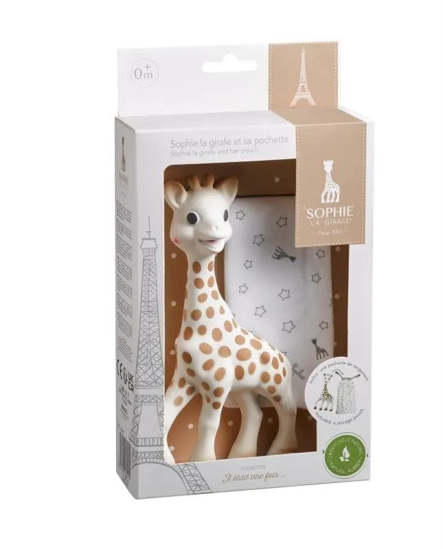 Hryzátko Vulli Žirafa Sophie a úložné vrecúško