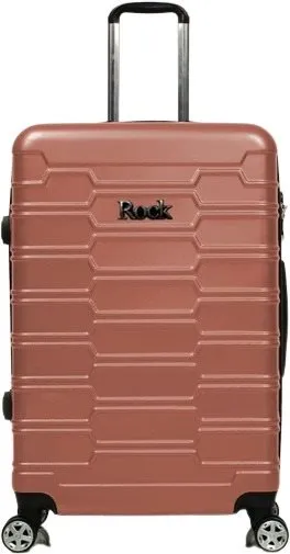 Cestovný kufor Rock TR-0231-M ABS - ružová