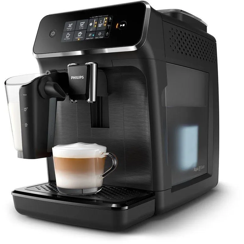 Automatický kávovar Espresso Philips LatteGo EP2230 / 10 čierny