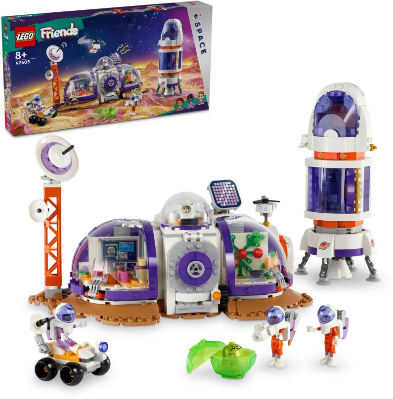 LEGO stavebnica LEGO® Friends 42605 Základňa na Marse a raketa