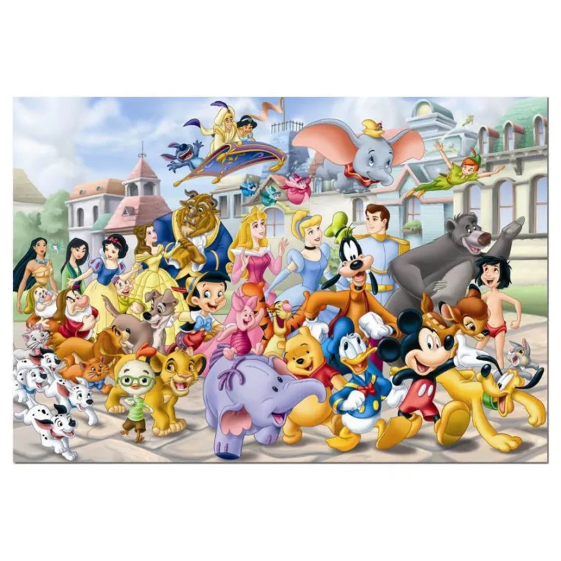 Puzzle Disney postavičky 200 dielikov
