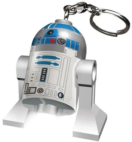 Svietiaca kľúčenka LEGO Star Wars - R2D2