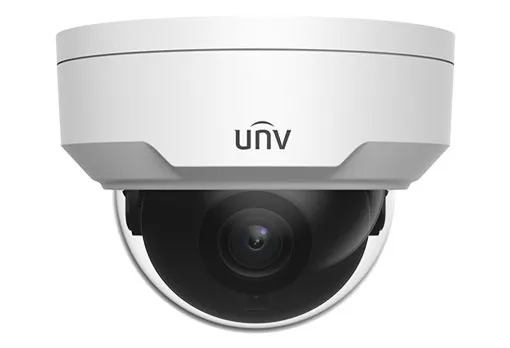 UNIVIEW IP kamera 1920x1080 (FullHD), až 25 sn/s, H.265, obj. 2,8 mm (106,7 °), PoE, DI/DO
