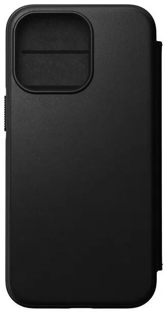 Puzdro na mobil Nomad Leather MagSafe Folio Black iPhone 14 Plus