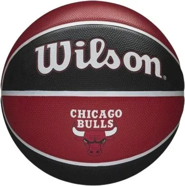 Basketbalová lopta Wilson NBA TEAM TRIBUTE BSKT CHI BULLS