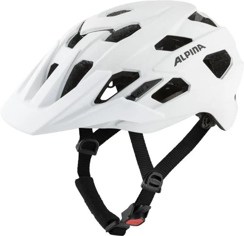 Helma na bicykel Alpina Plose MIPS white matt 52-57 cm