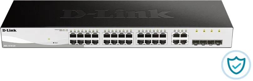 Switch D-Link DGS-1210-24, 24x 10/100/1000Base-T, L2, QoS (Quality of Service), spravovate