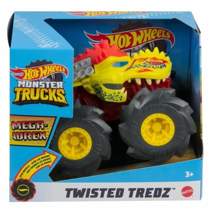 Hot Wheels® Monster Trucks Naťahovací truck Mega-Wrex, Mattel GVK44