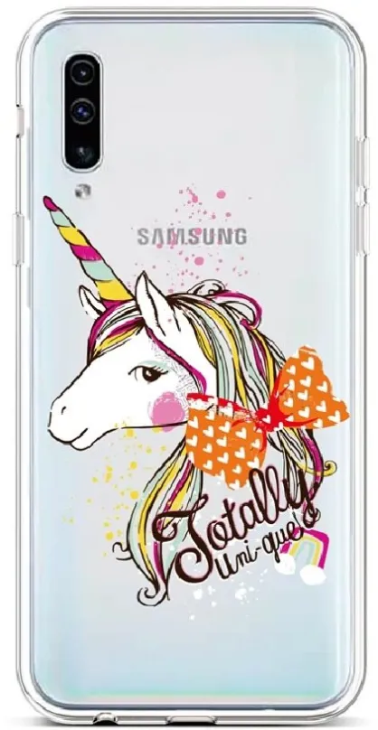 Kryt na mobil TopQ Samsung A50 silikón Totally Uni-que 42317
