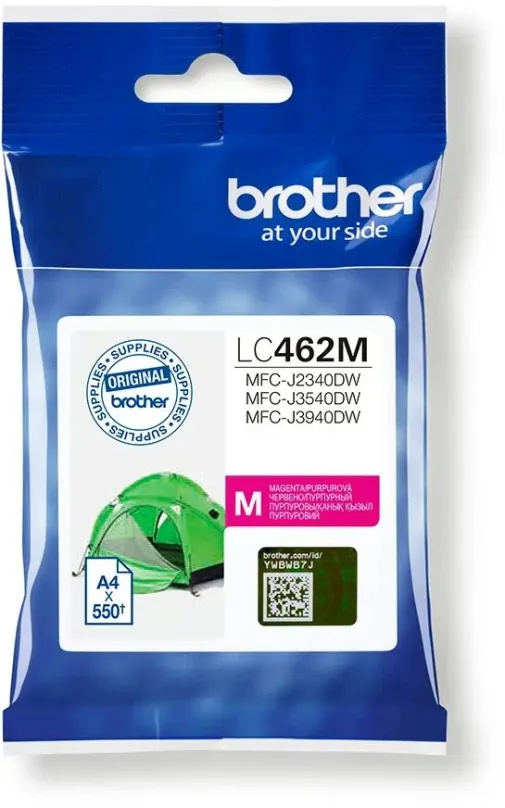 Cartridge Brother LC-462M purpurová