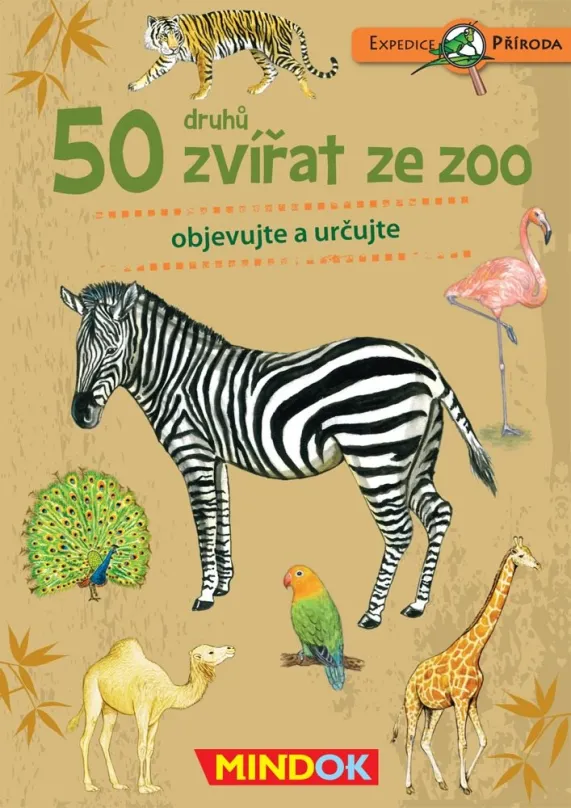 Spoločenská hra Expedícia príroda: 50 druhov zvierat zo ZOO
