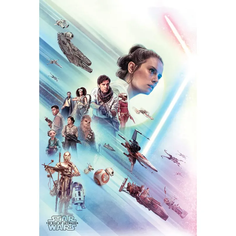 Plagát Star Wars: Rise of Skywalker - Rey