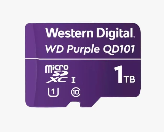 Pamäťová karta WD SDXC 1TB Purple QD101