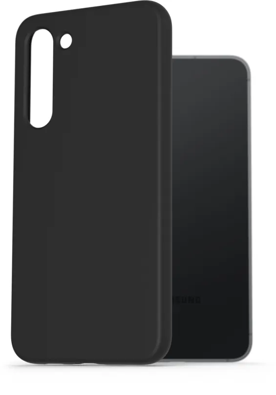 Kryt na mobil AlzaGuard Premium Liquid Silicone Case pre Samsung Galaxy S23+ 5G čierne
