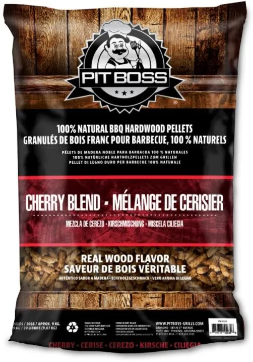 Grilovacie uhlie Pit Boss drevené pelety cherry blend 9kg