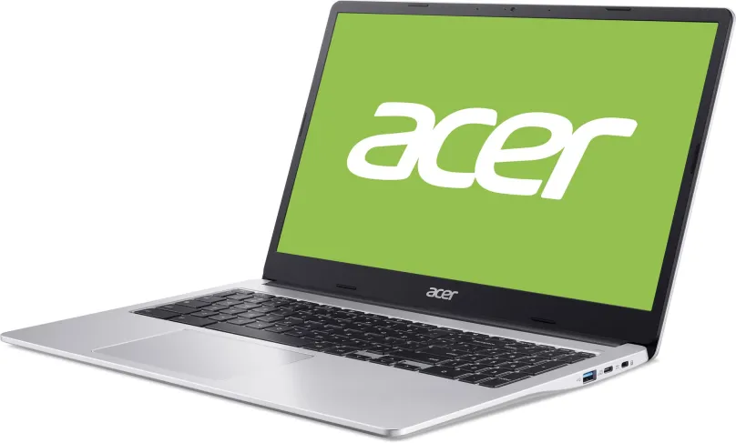 Chromebook Acer Chromebook 315 Pure Silver, Intel Celeron N5100 Jasper Lake, 15.6" IP