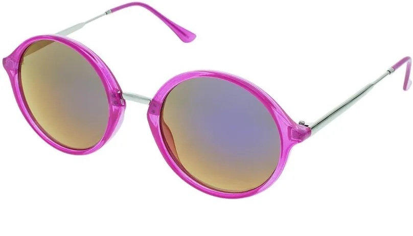 Slnečné okuliare OEM Slnečné okuliare lenonky Pond fialové obrúčky fialové sklá