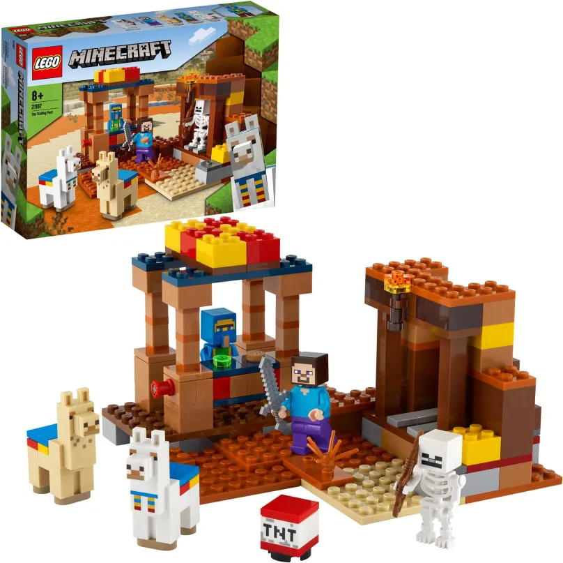 LEGO stavebnica LEGO® Minecraft® 21167 Trhovisko
